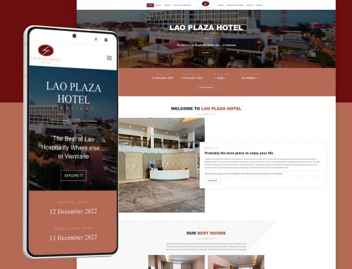 Lao Plaza Hotel Website
